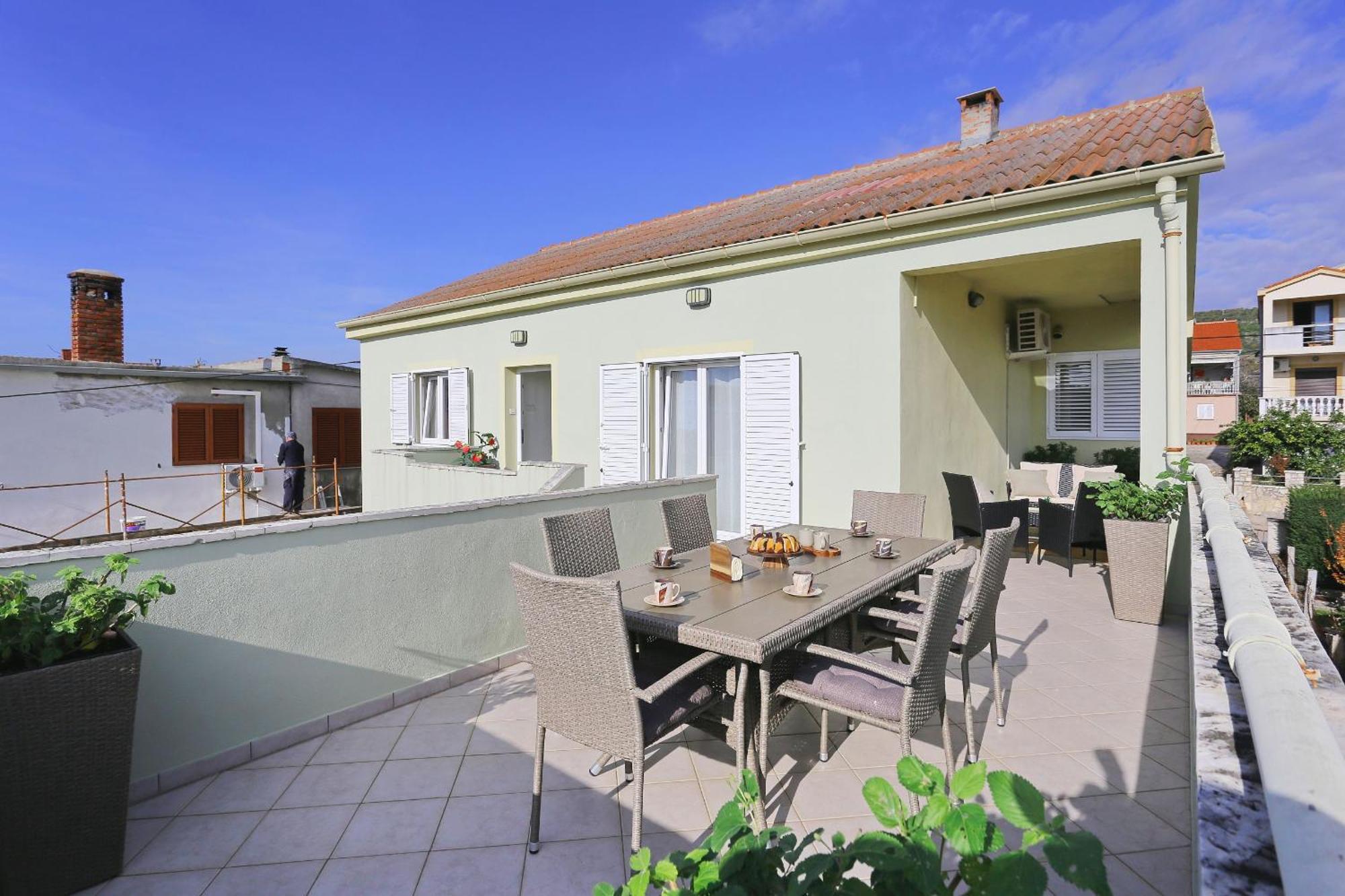 Seaview Apartment Aida Posedarje Εξωτερικό φωτογραφία